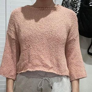 cropped sweater. NEVER WORN